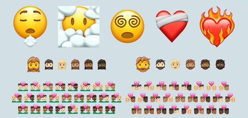 Alevli Kalp Emojisi: iPhone ve Android Kullanıcıları İçin Yeni Emojiler Yolda