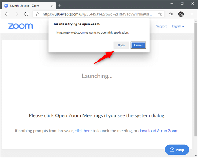 (ÇÖZÜLDÜ) When system dialog prompts click open zoom meetings Ne Demek? (ZOOM)